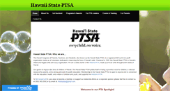 Desktop Screenshot of hawaiistateptsa.org