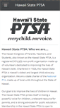 Mobile Screenshot of hawaiistateptsa.org